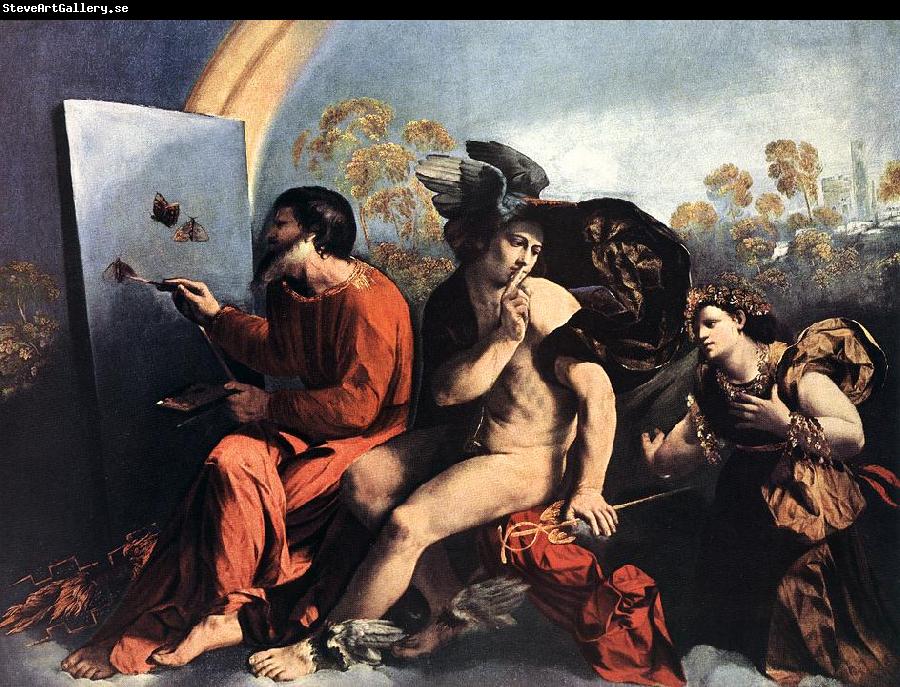 DOSSI, Dosso Jupiter, Mercury and the Virtue df